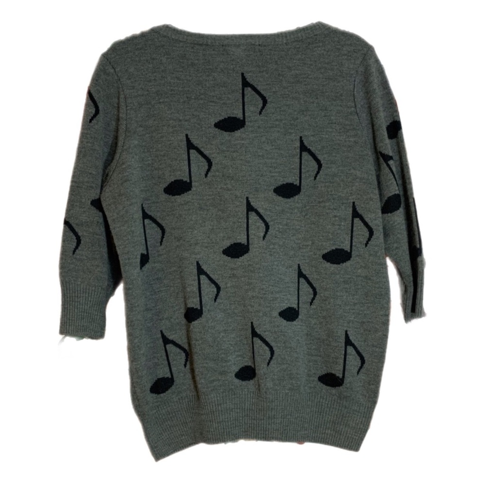 ASOS Music Note Sweater - Picture 2 of 5